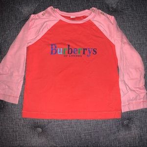 EUC Burberry Long Sleeved Tee